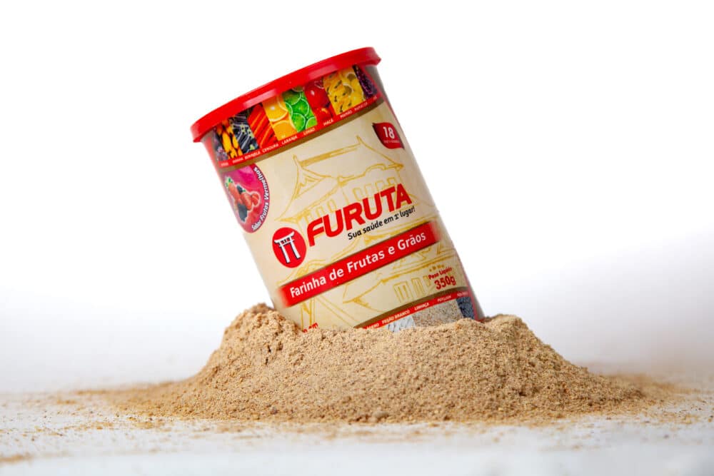 Farinha de Frutas e Grãos - Sabor Frutas Vermelhas - Pote 350g